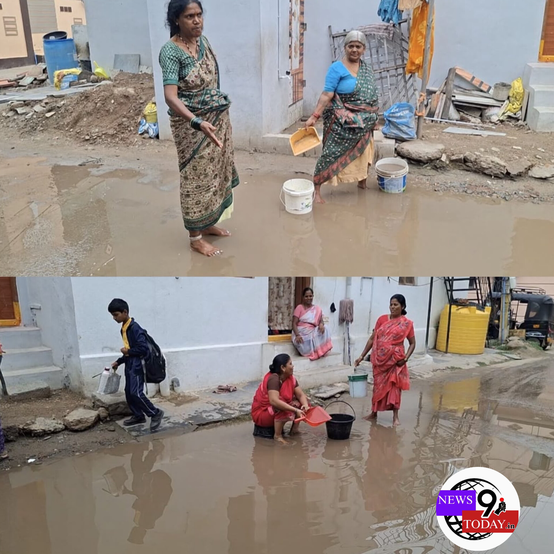ಗಲೀಜು ನೀರು ಹೊರೆಗೆ ಹಾಕಲು ನಿಂತ ಪಬ್ಲಿಕ್!! ಮಳೆ ನಿಂತು ದಿನಗಳು ಕಳೆದರೂ ರಸ್ತೆಯಿಂದ ನೀರು ಮಾಯವಾಗಿಲ್ಲ: ವಾರ್ಡ್ ನಿವಾಸಿಗಳ ಆಕ್ರೋಶ!! ಪಾಲಿಕೆ ನಿರ್ಲಕ್ಷ ಜನಪ್ರತಿನಿಧಿಗಳುಗೆ ಶಾಪ!! ಗಲೀಜು ನೀರು ಹೊರೆಗೆ ಹಾಕಲು ನಿಂತ ಪಬ್ಲಿಕ್!! ಮಳೆ ನಿಂತು ದಿನಗಳು ಕಳೆದರೂ ರಸ್ತೆಯಿಂದ ನೀರು ಮಾಯವಾಗಿಲ್ಲ: ವಾರ್ಡ್ ನಿವಾಸಿಗಳ ಆಕ್ರೋಶ!! ಪಾಲಿಕೆ ನಿರ್ಲಕ್ಷ ಜನಪ್ರತಿನಿಧಿಗಳುಗೆ ಶಾಪ!!
