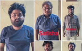 ಮದ್ಯ ರಾತ್ರಿಯಲ್ಲಿ ಕೂಡ ರೌಡಿಗಳ, ಪುಂಡು ಪೋಕಿರಿಗಳಗೆ ಸಿಂಹ ಸ್ವಪ್ನ ಆಗಿದ್ದ  ಎಸ್ ಪಿ.ಪನ್ನೇಕರ್.  ಕೊಲೆ ಯತ್ನ ಪ್ರಕರಣ: ದೇವದುರ್ಗ-ಕನಕಗಿರಿ ಬಳಿ 5 ಜನ ಆರೋಪಿಗಳ ಬಂಧನ.